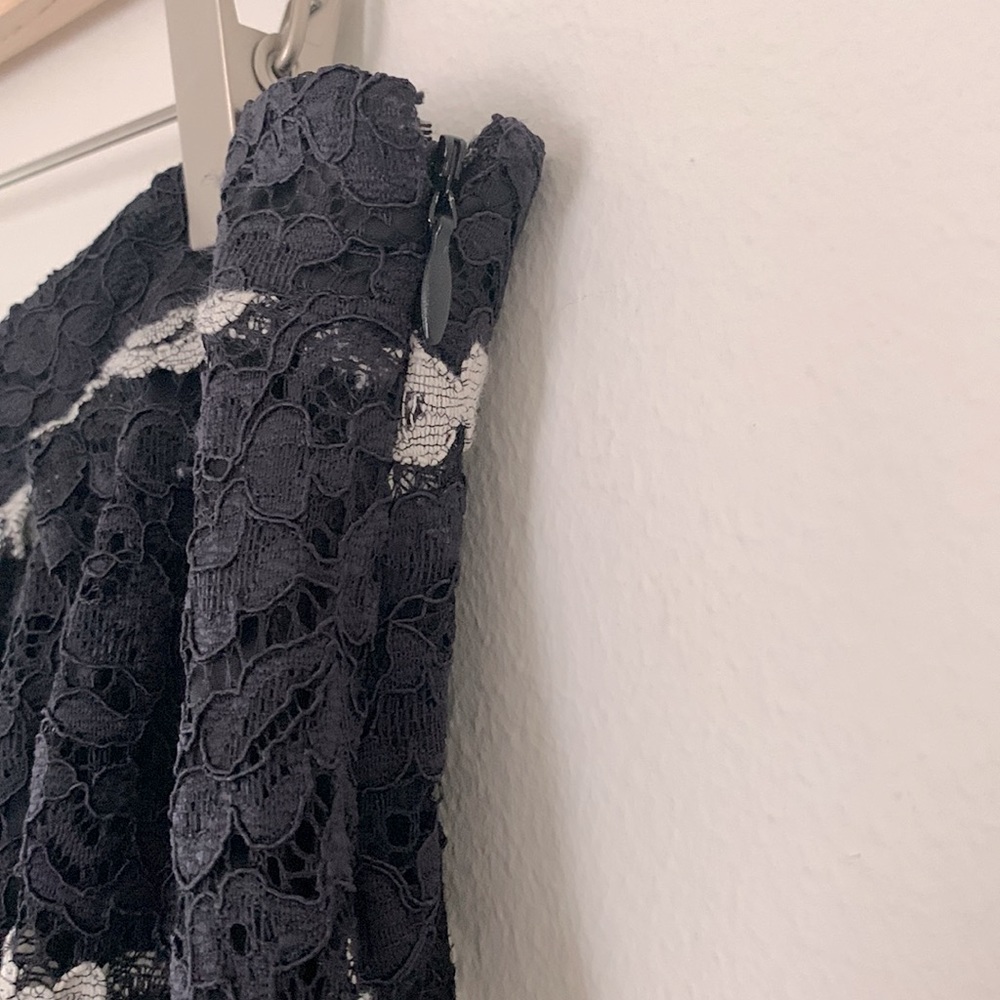 Who What Wear Lace A-Line Skirt - Picture 6 of 12
